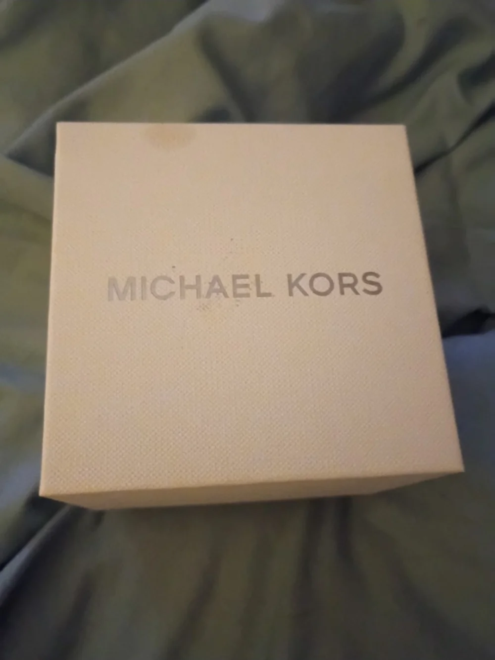 Michael Kors Gold Bracelet-Style Rectangular Smartwatch